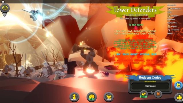 *OCTOBER 2021* ALL *NEW* WORKING CODES FOR TOWER DEFENDERS *OP*! ROBLOX смотреть онлайн