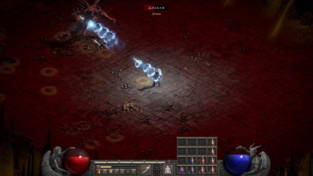 Нормал. Победа над Диабло. Прохождение некромантом Diablo II: Resurrected на сложности нормал. смотреть онлайн