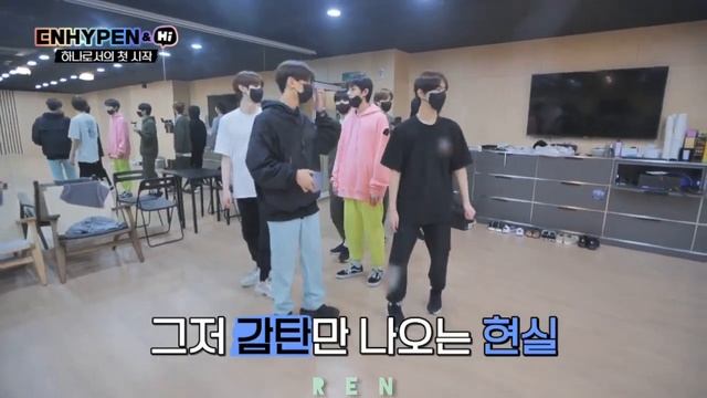 (РУСС.ОЗВУЧКА) 'ENHYPEN&HI' EP.1