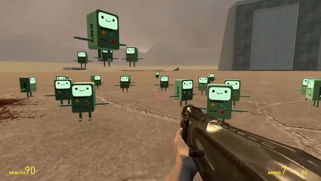 Garry's Mod Смешные моменты #7 - Динозавры, Клоны Луи, Мастер Йода (Gmod) смотреть онлайн