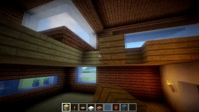 How to Build a Mob Proof Modern House in Minecraft смотреть онлайн