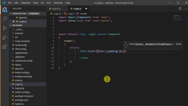 Splash Screen in React Native смотреть онлайн