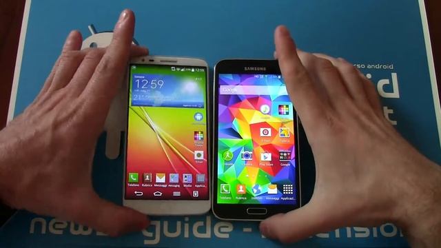 Samsung Galaxy S5 vs LG G2 смотреть онлайн