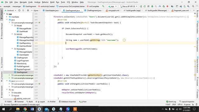 4. Chat Fragment & Sending Messages | ChatApp - JAVA | MVVM | Firestore | смотреть онлайн