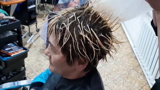 Қысқа шашқа мелирование жасау . смотреть онлайн