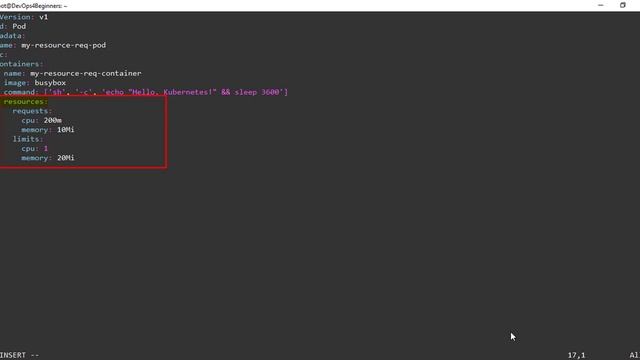 7. Kubernetes: Resource Requirements смотреть онлайн