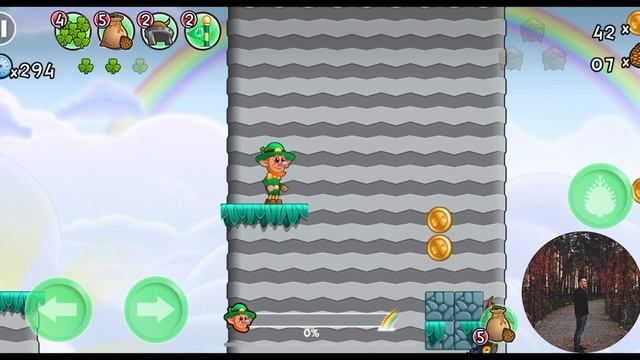 Game 8,Level 10 (15/16) Lep’s World 3 #supermario смотреть онлайн