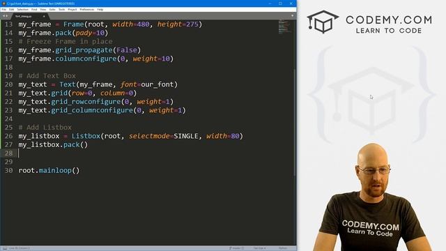Create Font Chooser App - Python Tkinter GUI Tutorial 192 смотреть онлайн