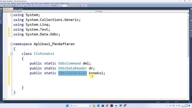 PART 3 - CRUD C# MEMBUAT CLASS KONEKSI DATABASE смотреть онлайн
