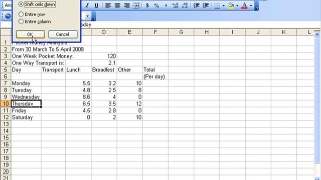Microsoft Excel 2003 3-4 Memasukkan Sel смотреть онлайн