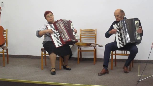 Дуэт аккордеонов, попурри смотреть онлайн