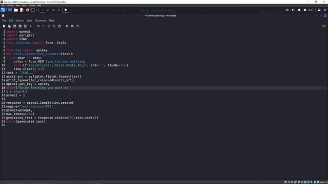 Created An Hacking Assistant Using Python And Gpt3 |?Ethical Hacking Tutorial |Hindi| смотреть онлайн