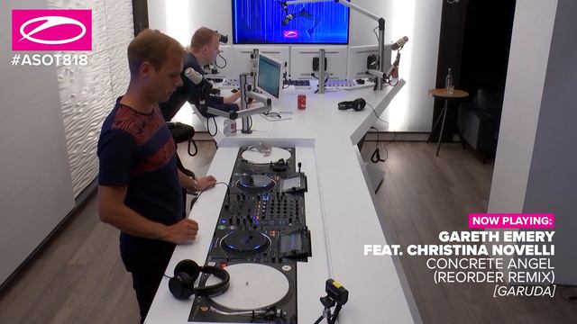 Gareth Emery feat. Christina Novelli – Concrete Angel (ReOrder Remix) [#ASOT818] смотреть онлайн