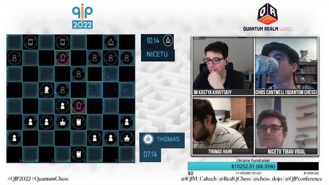 Quantum Chess Quarterfinals | 3.1.2022