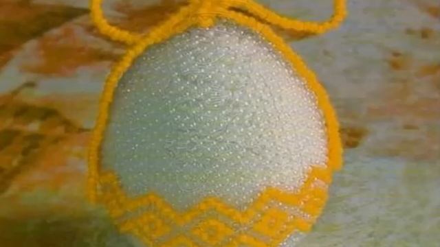 Пасха-Оплетение яиц бисером смотреть онлайн