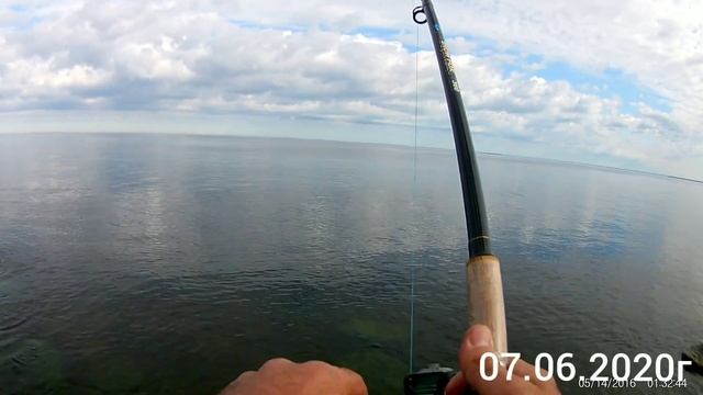 Рыбалка СПб, дамбе на финском заливе. смотреть онлайн