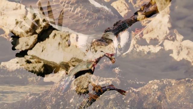 Как Орлица Выбирает Себе Орла для Своих Орлят [Орел и орлица - удивительная пара]