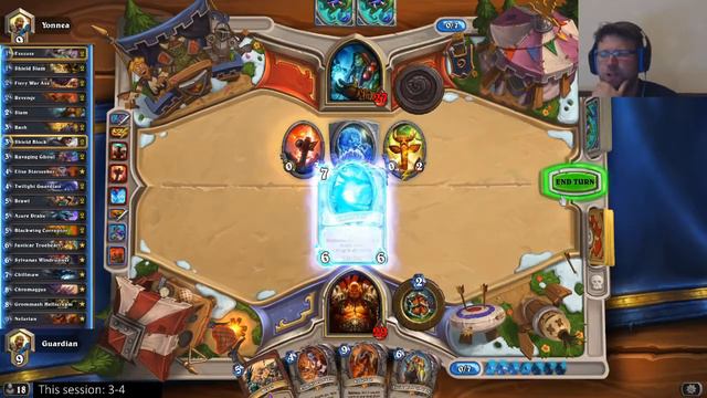 Hearthstone Standard S26 Dragon Control Warrior vs Midrange Shaman - That's a lot of aoe смотреть онлайн