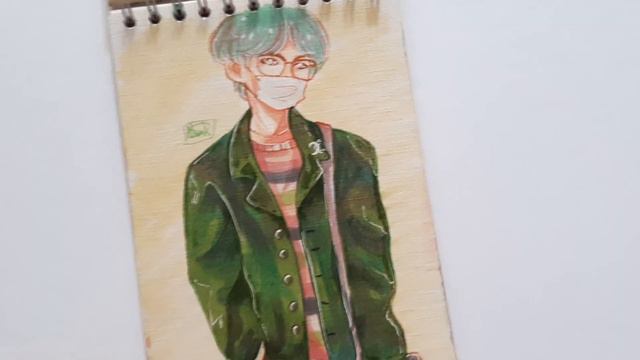 Я ТУТЬ)) ОБЗОР АКВАРЕЛЬНОГО СКЕТЧБУКА (МНОГО KPOP :D) смотреть онлайн