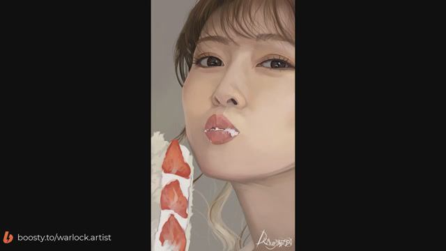 Yum - Speedpainting [photoshop Digital Art Draw]