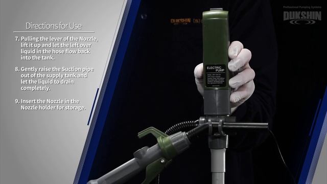 [Dukshin Corp., Ltd.] How to use "DEP-1504-12V Electric pump with Nozzle" смотреть онлайн