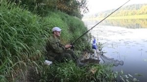 Рыбалка на Оке в июне .Ловля на поплавок.