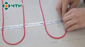 Электрический теплый пол монтаж в стяжку кабель