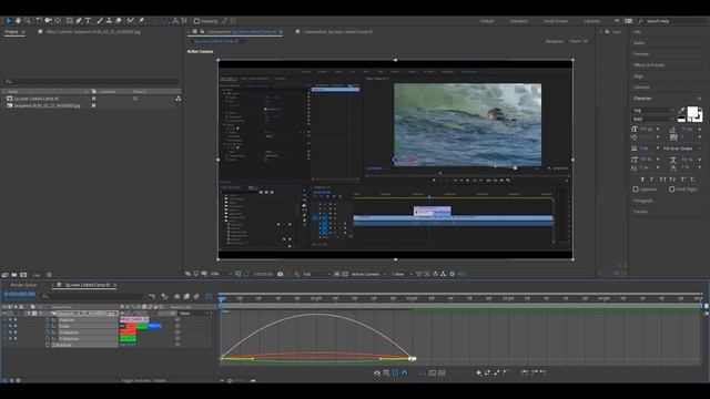КАК СДЕЛАТЬ 3D слои в Adobe Premiere и After Effects смотреть онлайн