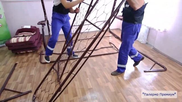 www.качели-садовые.бел Видеоинструкция по сборке качелей садовых Палермо Премиум производства Ольса смотреть онлайн