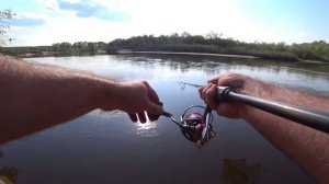 ЭТОТ ВОБЛЕР ОНИ ЧУТЬ НЕ РАЗОРВАЛИ. ловля ЖЕРЕХА на спиннинг весной.