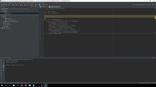 Curso Java Completo - Aula 101: IO pt 04 Classe File para diretórios смотреть онлайн