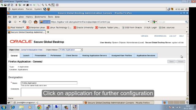 Publish X11 application via Oracle Secure Global Desktop смотреть онлайн