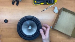 Ремонт динамика, переклейка мембраны