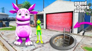 ЛУНТИК и КУЗЯ СПУСТИЛИСЬ в СТРАШНУЮ КАНАЛИЗАЦИЮ в ГТА 5 МОДЫ - СТРАШИЛКИ в GTA 5