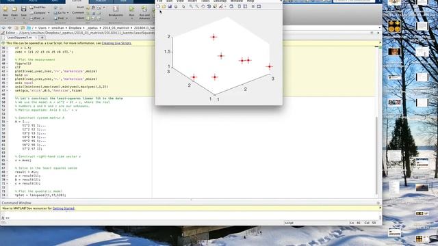 Least-Squares Fitting of Linear Model in 3D смотреть онлайн