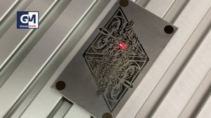 Сувенирная лазерная гравировка нержавеющей стали?Лазерный гравер по металлу G-MARK 1000, IPG 30 Вт