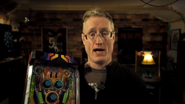 Pinball machine review - Neon electronic tabletop pinball, plus virtual pinball update смотреть онлайн