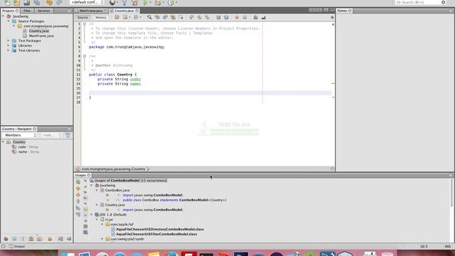 Bài 10 - Java Swing - JComboBox смотреть онлайн