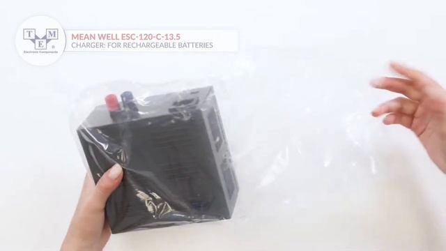 MEAN WELL ESC-120-C-13.5 - Charger: For Rechargeable Batteries - UNBOXING