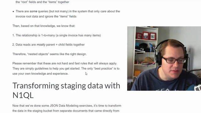 JSON Data Modeling for RDBMS Users смотреть онлайн