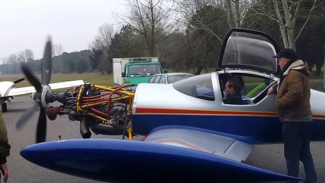 Firing up the Allison Turbine of Pocket Rocket смотреть онлайн