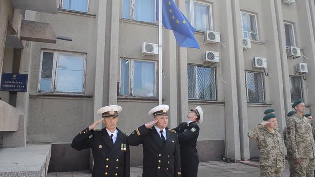 "В Измаиле подняли флаг Евросоюза" смотреть онлайн