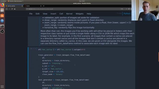 Conv net—Image Classification Tensorflow Keras Example смотреть онлайн