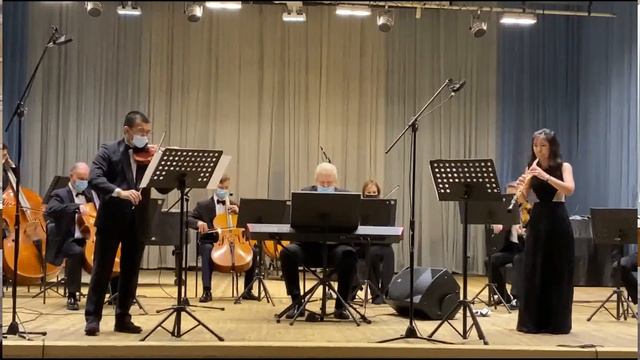 И.С.Бах / Концерт для гобоя и скрипки с оркестром до минор 1060R (1 и 2 части) / Илмар Лапиньш смотреть онлайн