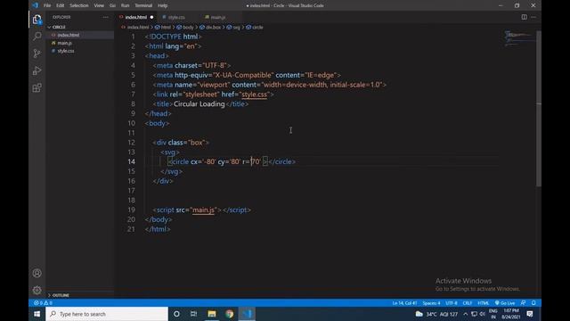 Circular Progress | HTML CSS JS смотреть онлайн