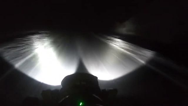 Ночной заезд по льду на карте. смотреть онлайн