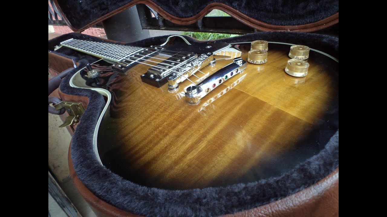 Gibson VOV Les Paul custom смотреть онлайн