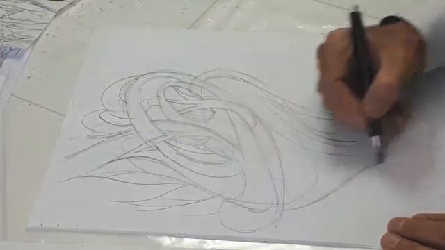 Стилизованная графика по методике Юрия Овсепяна смотреть онлайн