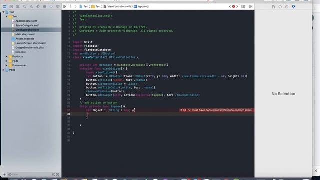 How to read and write data in firebase and swift смотреть онлайн