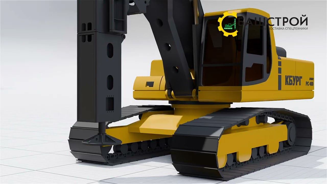 3Д ролик для компании БашСтрой. КБУРГ смотреть онлайн